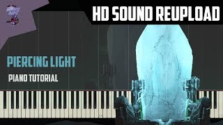 Piercing Light  Synthesia Piano Tutorial  HD SOUND [upl. by Northrup]