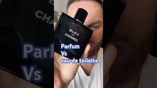 Bleu de chanel parfum vs eau de toilette [upl. by Conrade]