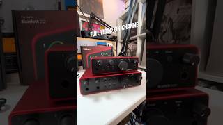 Checking out the 4th Gen Focusrite Scarlett Solo amp 2i2 musicproduction homestudio focusrite [upl. by Eirallih280]