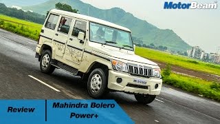 2016 Mahindra Bolero Power Review  MotorBeam [upl. by Adnohsad]