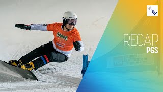 Parallel Giant Slalom  Recap  FIS Snowboard [upl. by Mariya]