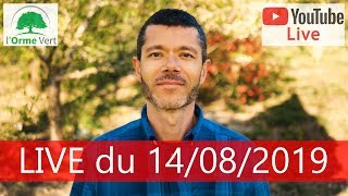 LIVE du 14082019 de David de lOrme Vert [upl. by Enyrehtak]