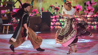 Mery del Cerro y Facu Mazzei se destacaron en el Folklore de Bailando 2018 [upl. by Meridel]