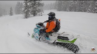 Wyoming Snowmobile Trip amp Jackson Hole Hill Climb 2023 [upl. by Zanlog]