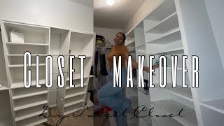 Target Bookshelf Closet Makeover for less than 300  PART I [upl. by Jegger]