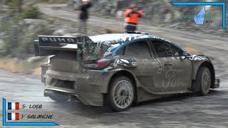 TESTS RALLYE MONTE CARLO 2022  S LOEB  I GALMICHE  FORD PUMA WRC 2022 HYBRID  By ArdechoRallye [upl. by Garrick]