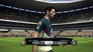 FIFA 18 America vs Chivas de Guadalajara Gameplay [upl. by Geerts]