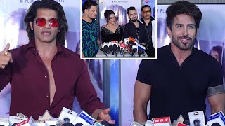 Karanvir Bohra Vishal Kotian and others at song launch of KOI APNA NAHI HOTA  Shudh Manoranjan [upl. by Belanger]