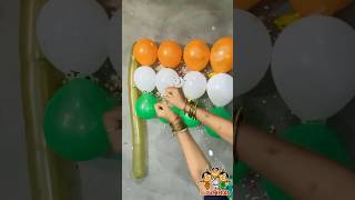 INDIAN Heart Balloons ASMR 🧡🤍💚 shortsfeed 15august india [upl. by Yrrag]