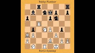 Boris Spassky vs Bobby Fischer  Game 4 1992 chess [upl. by Lezah]