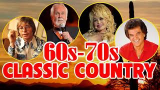 Top 100 Classic Country Songs of 60s 70s  Greatest Old Country Love Songs Of 60s 70s [upl. by Cornelie394]