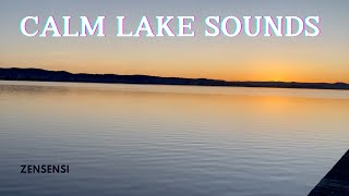 Calm Lake water Flow to Help With StressSleepAnxiety [upl. by Hsenid]