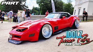 Amazing Tuner Cars at IDOLZ Meet Hungary 🇭🇺 Tuner Cars Event 2024  PART 3 [upl. by Ellehctim]