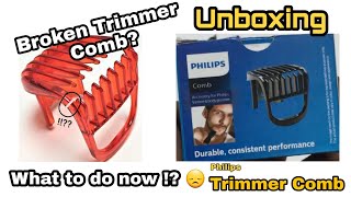 Unboxing of Philips QT4011 Trimmer Comb  ₹ 310 [upl. by Atnahsal]