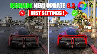 How To Install Reshade 62  Reshade New Update v620  Best Reshade Settings For Graphics  FiveM [upl. by Mora945]