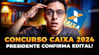 CONCURSO CAIXA 2024 l EDITAL DE NÍVEL MÉDIO CONFIRMADO [upl. by Otho719]