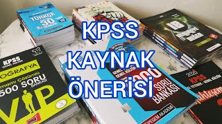 KPSS KAYNAK ÖNERİLERİ  KPSS KİTAP ÖNERİSİ  2301 [upl. by Opiak37]