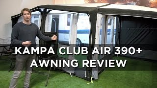 Kampa Club Air 390 Plus Awning Review [upl. by Wivina368]