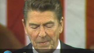 PRESIDENT REAGANS ADDRESS BEFORE A JOINT SESSION OF CONGRESS ON ECONOMIC RECOVERY  02181981 [upl. by Riffle219]