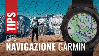 NAVIGAZIONE CON GPS GARMIN come non perdersi durante i trekking [upl. by Hamnet]