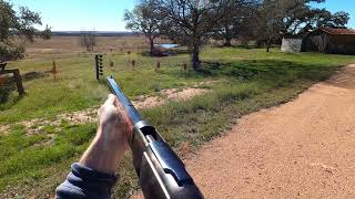 Winchester 1873 UbertiCimarron 45 Colt POV Shooting [upl. by Allerym]