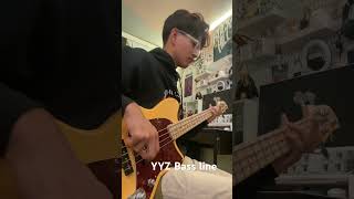 YYZ Bass cover by Rush [upl. by Devan]