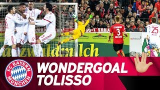 Practice Makes Perfect Corentin Tolissos Wondergoal vs Freiburg [upl. by Annovoj]