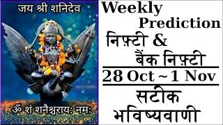 Nifty Bank Nifty Weekly Astrology Prediction 28 October to 1 November 2024 nifty banknifty [upl. by Wilder]