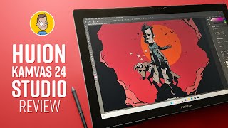 Huion Kamvas Studio 24 Review [upl. by Aicen]