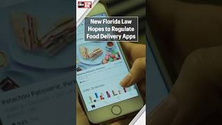 New Florida Law hopes to regulate food delivery apps abcactionnews florida news foodapp [upl. by Gasper646]