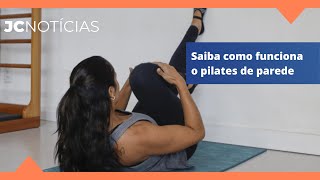 Pilates de parede conheça a prática que viralizou nas redes sociais [upl. by Enialed3]