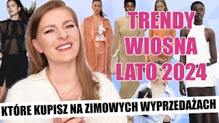 TRENDY WIOSNA LATO 2024 KTÓRE KUPISZ NA ZIMOWYCH WYPRZEDAŻACH 🧡 TO BĘDZIE MODNE ShoeLove [upl. by Ariem]