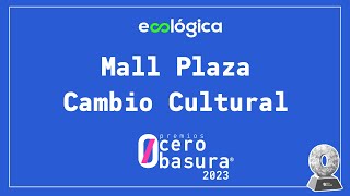 Ganadores Cambio Cultural Mall Plaza [upl. by Ynnatirb]