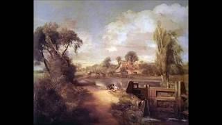 John Constable  Flatford Mill and East Bergholt then and now [upl. by Lucille]