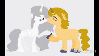 Alicorn Lady Amalthea and Alicorn Prince Lirs Wedding Kiss For brittanyteichroeb6214 [upl. by Aillicec884]