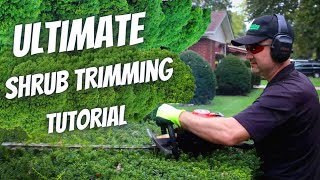 The Ultimate Shrub Trimming Tutorial  Keith Kalfas [upl. by Alimaj828]