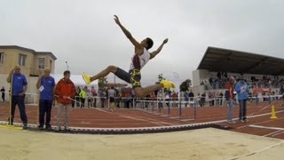 Épreuves Combinées Focus Athlètes SOArlésien Championnat de France Athlétisme Jeunes à Cognac [upl. by Gutow]