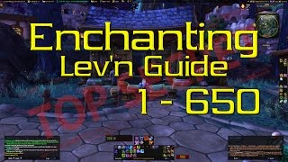 WoW Professions Enchanting Guide 1650 [upl. by Htiek]