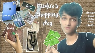 What did a NEW MEDICO buy📚🩺  Shopping Haul🛍️ Medicovlogs⚕️ [upl. by Terraj]