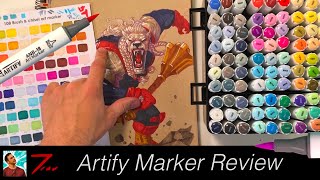 Review of Artify Markers on Amazon [upl. by Nonnelg]