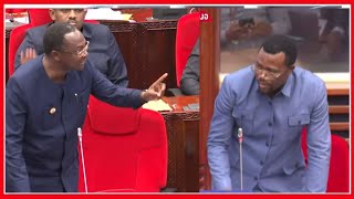 SIMBACHAWENE AJILIPUA KWENYE RIPOTI YA CAG BUNGENI MPINA ASIMAMA KUMVAA  HAZIMO [upl. by Sibylle]