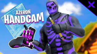 Playing Fortnite Using an Azeron Gaming Keypad HANDCAM [upl. by Ker]