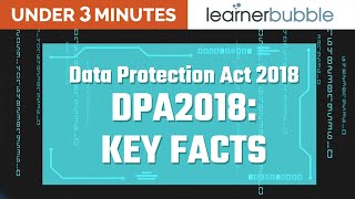 DPA 2018  Key Facts Data Protection Act [upl. by Jessika]