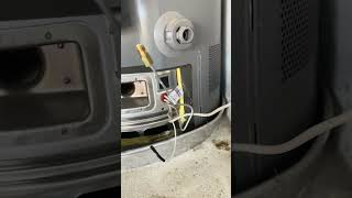 Rheem water heater repair rheem waterheater likeandsubscribe plumbingservices plumber [upl. by Ulrika]