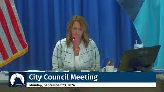 City of Moorhead  City Council Meeting  September 23 2024 [upl. by Reeve657]