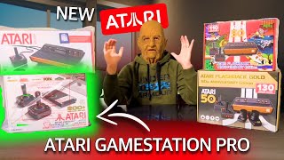 Atari Gamestation Pro My Arcade Retro Console Review and Unboxing [upl. by Dyrraj891]