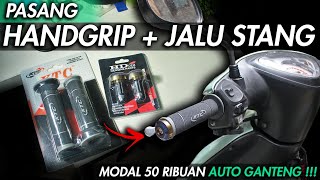 PASANG HANDGRIP KTC RACING  JALU STANG TWOTONE  MINIMAL MAKSIMAL NIH BOSS CUMA MODAL 50 RIBUAN [upl. by Nuavahs]