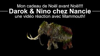 Mon cadeau de Noël avant Noël Mammouth quotreact videoquot Nancie Veilleux avec Darok et Nino lolcow [upl. by Ilyse]