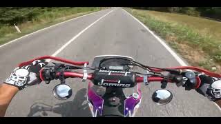 TEST FANTIC 250 4T MOTARD [upl. by Fesoj]