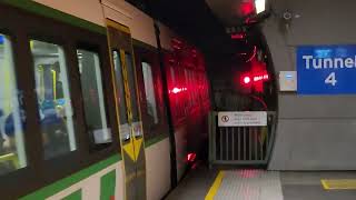 Transperth CSeries Alstom XTrapolis Set 132 Departing Perth Underground Station [upl. by Jewell]